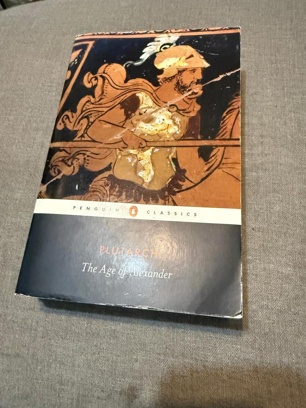 Plutarch The Age of Alexander Penguin Classics Paperback Pre Owned